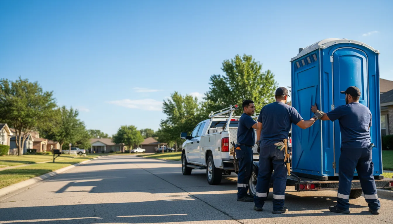 Portable Toilet Rental in Etoile, TX near me